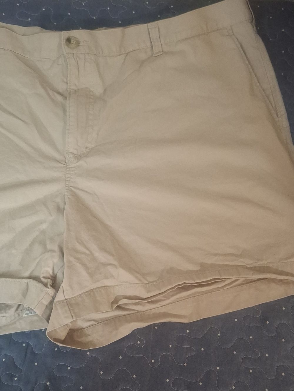 Men's Classic Khaki Cotton 6 inch Shorts size 44